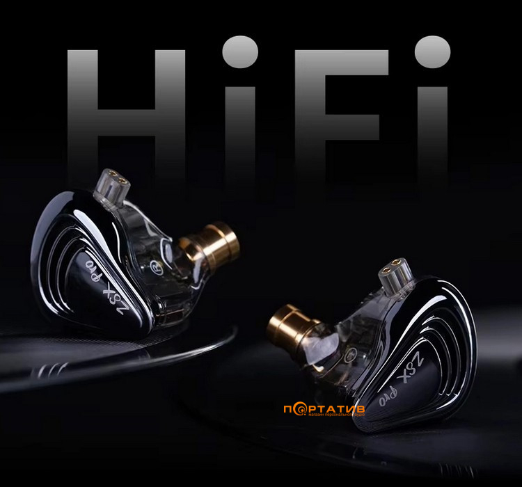 Наушники KZ Audio ZSX Pro Black