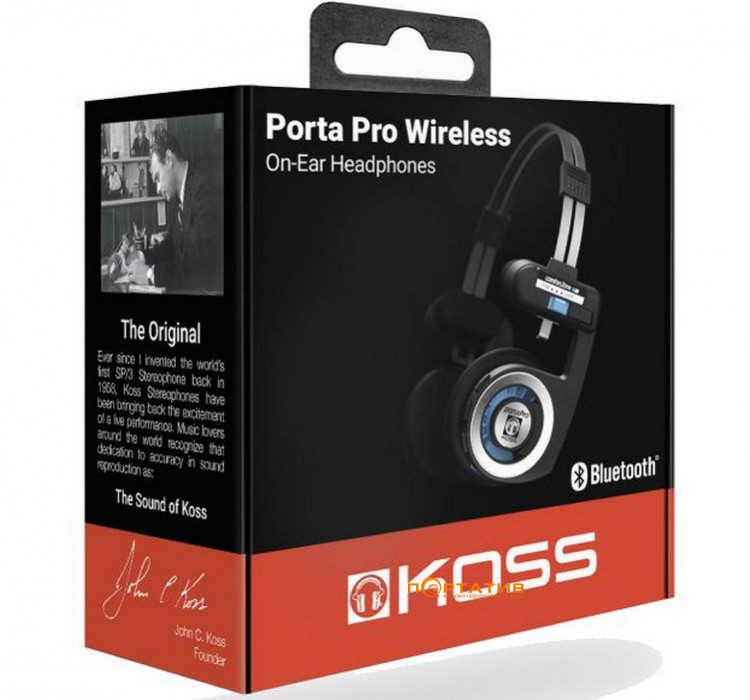 Наушники KOSS Porta Pro Wireless 2.0