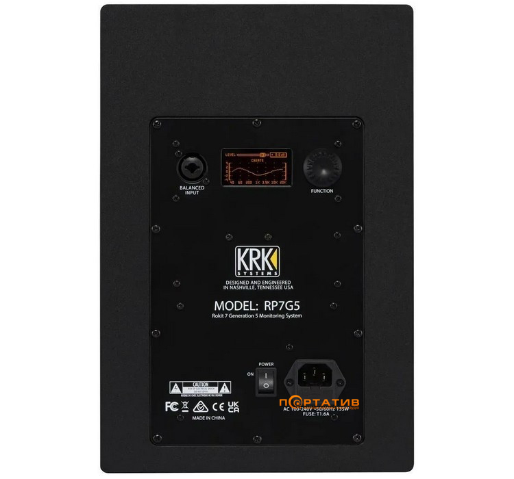 Студийный монитор KRK Rokit 7 Gen5 Black ( 1шт.)