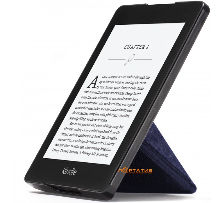 Обложка Kindle Paperwhite 10 Gen Premium Dark Blue