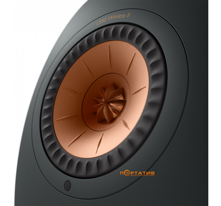 Акустична система KEF LS50 II Wireless Carbon Black