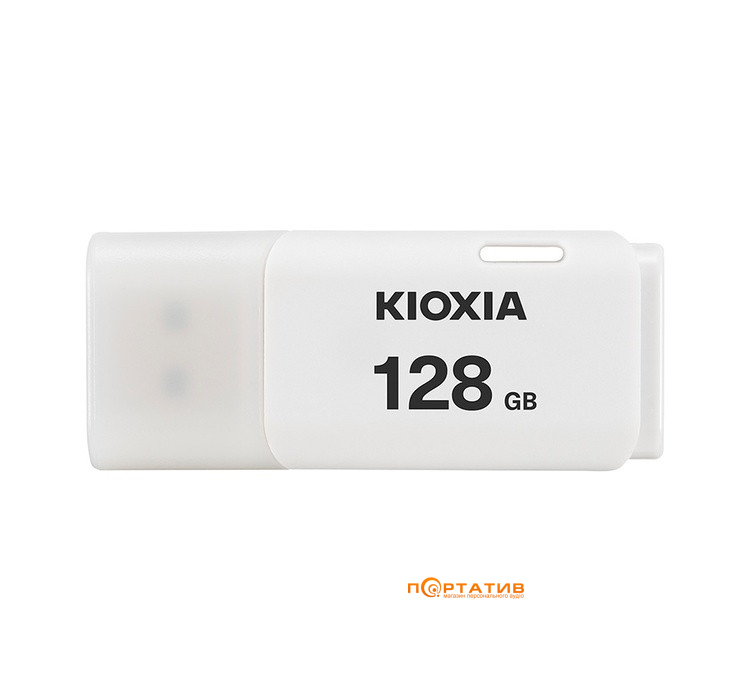 USB накопичувач Kioxia Stick TransMemory U202 128GB USB 2.0 White (LU202W128G)