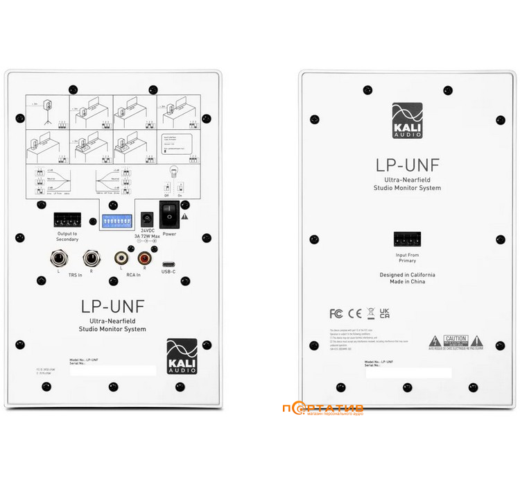 Студійний монітор Kali Audio LP-UNF White
