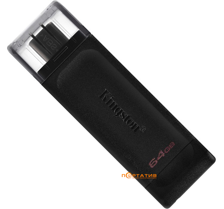 Накопитель Kingston DataTraveler 70 64GB USB Type-C (DT70/64GB)