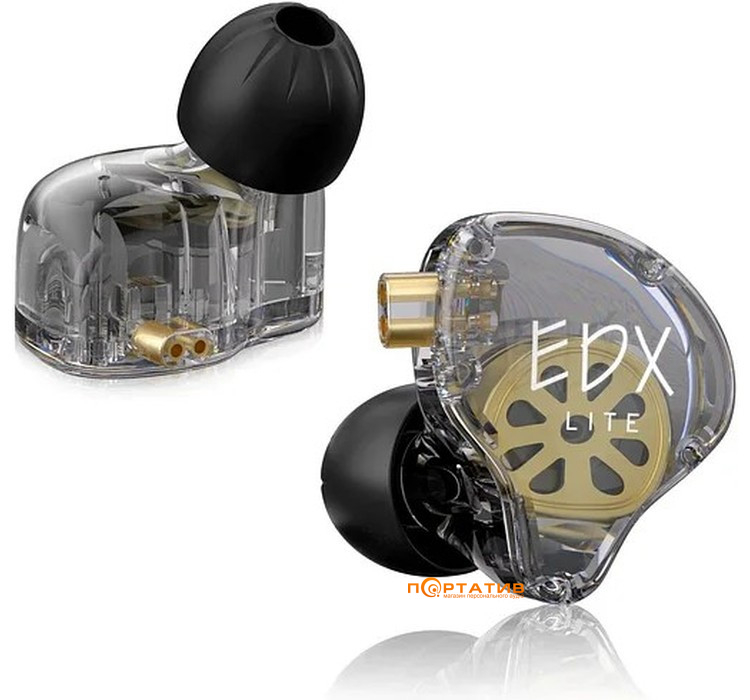 Навушники KZ Audio EDX Lite Mic Grey