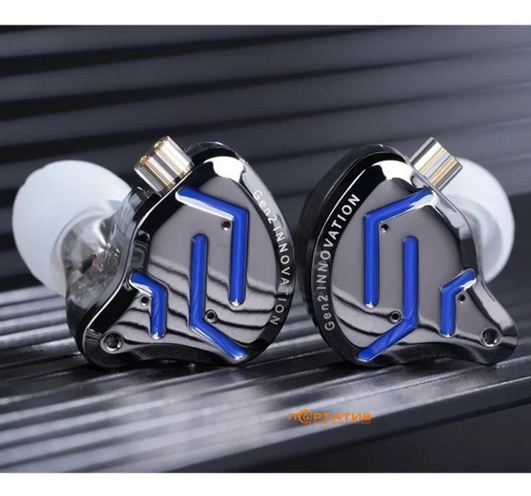 Навушники KZ Audio ZSN Pro 2 Mic Black