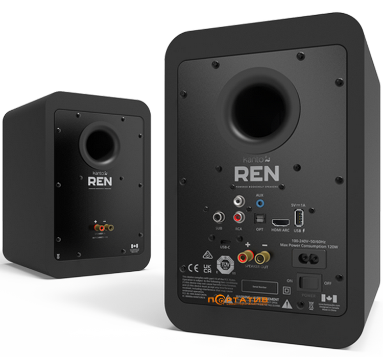 Акустическая система Kanto REN Matt Black