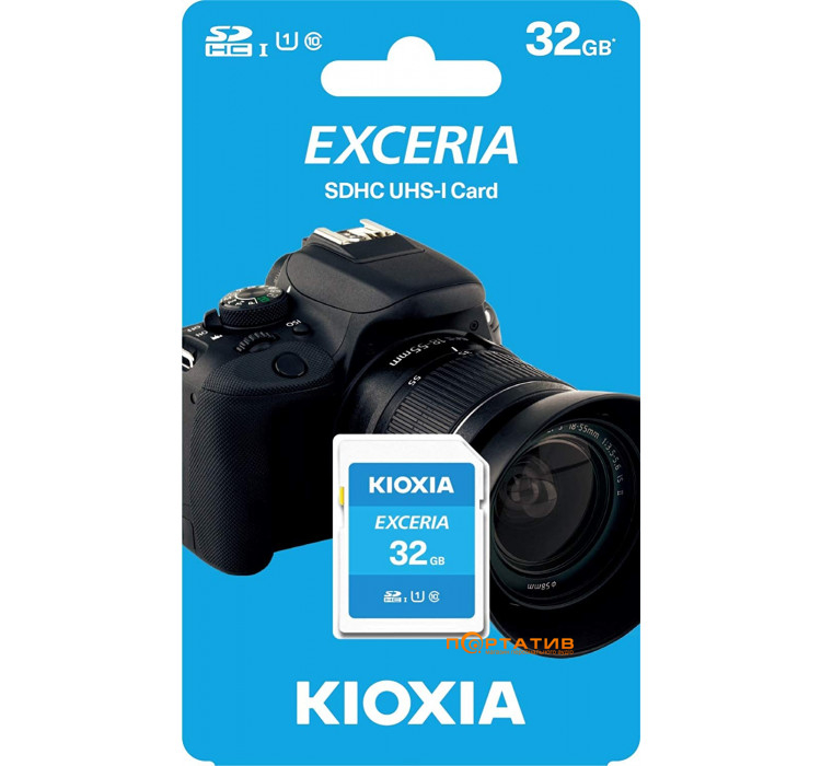Kioxia SDHC Card Exceria 32GB Class 10 UHS U1 (LNEX1L032GG4)