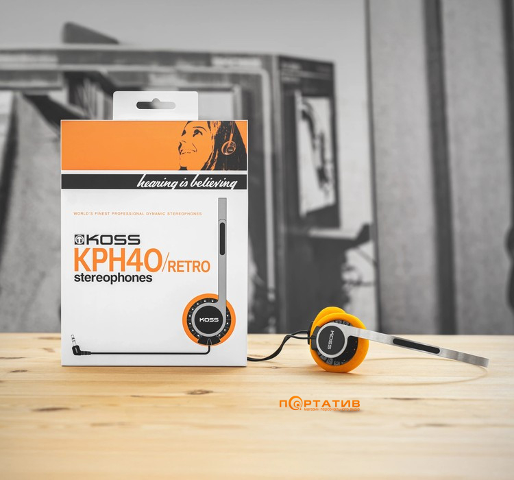 Навушники KOSS KPH40 RETRO