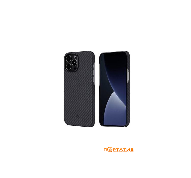 Чехол Pitaka MagEZ Case 2 Twill Black/Grey for iPhone 13 Pro Max ...