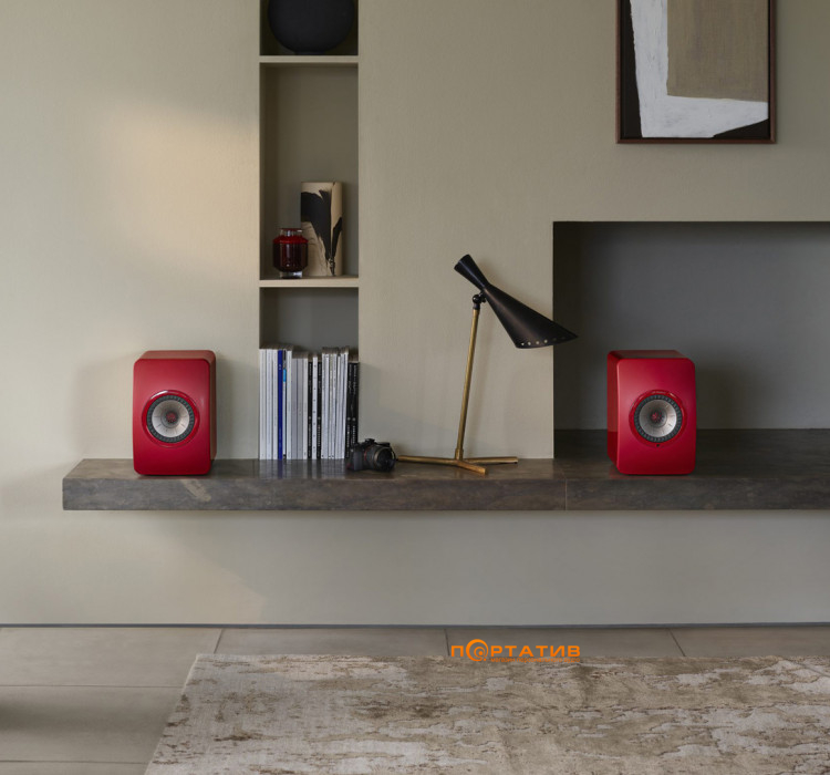 Акустическая система KEF LS50 II Wireless Crimson Red Special Edition