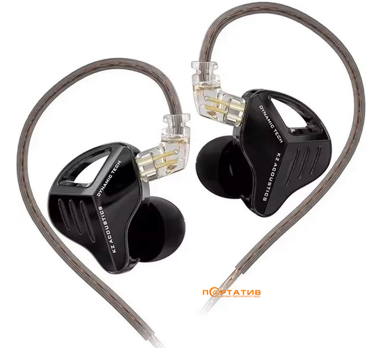 Навушники KZ Audio ZVX Pro Black