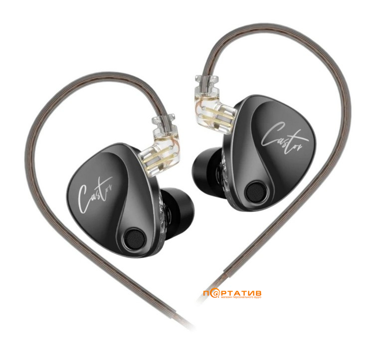 Навушники KZ Audio Castor Bass