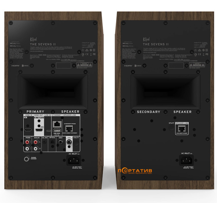 Акустика Klipsch The Sevens II Walnut