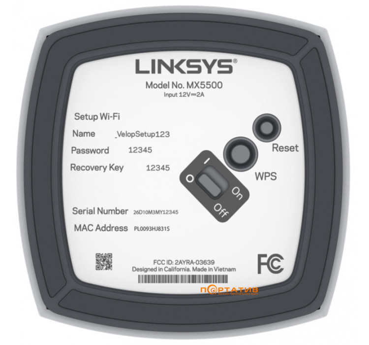 Linksys Atlas Pro 6 Dual Band Mesh WiFi 6 System 3 Pack (MX5503)