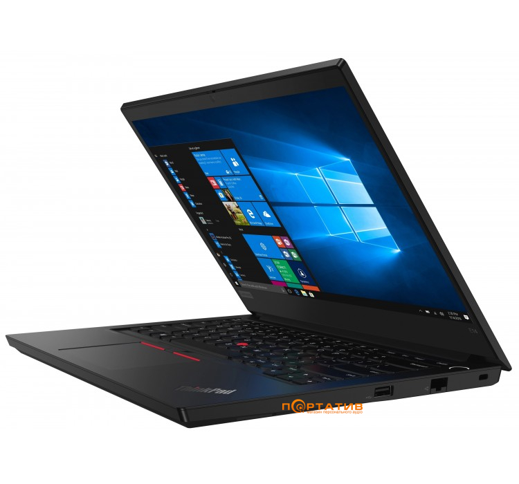 Ноутбук Lenovo ThinkPad E14 Black (20RA002RRT)