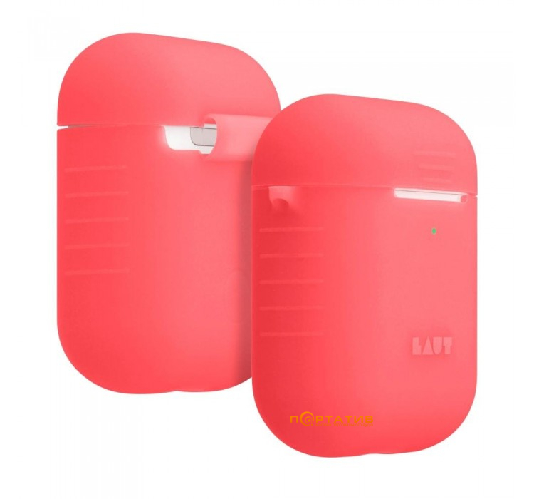 Чохол Laut POD NEON Case for AirPods Electric Coral (L_AP_PN_R)