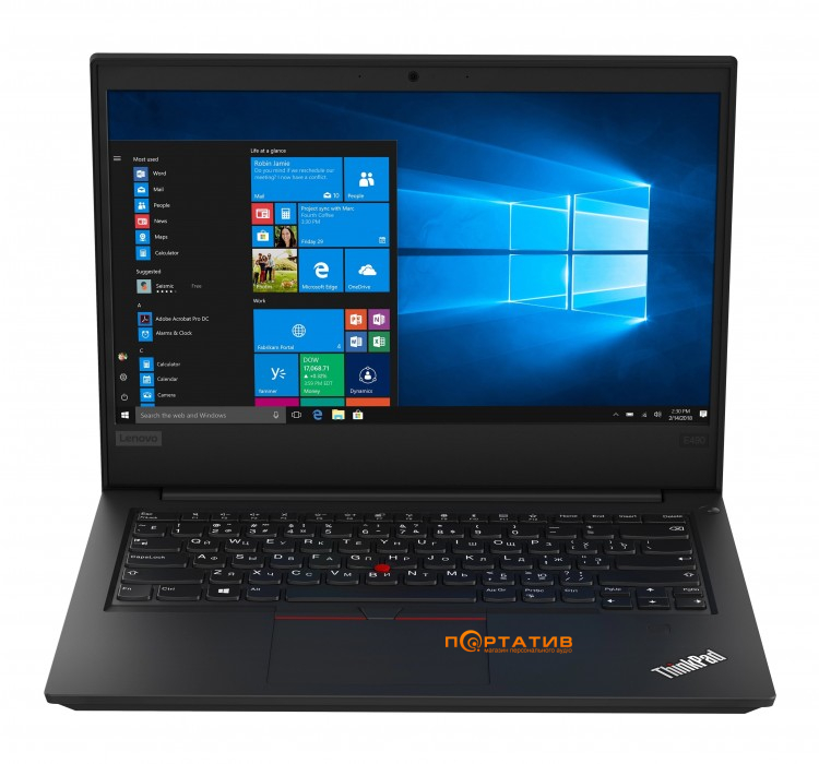 Lenovo ThinkPad E490 Black (20N80017RT)