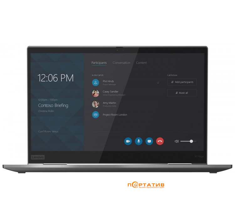Ультрабук Lenovo ThinkPad X1 Yoga 4th Gen Grey (20QF00AJRT)