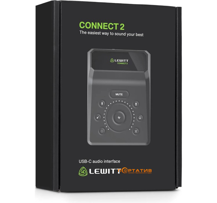 Аудиоинтерфейс Lewitt Connect 2