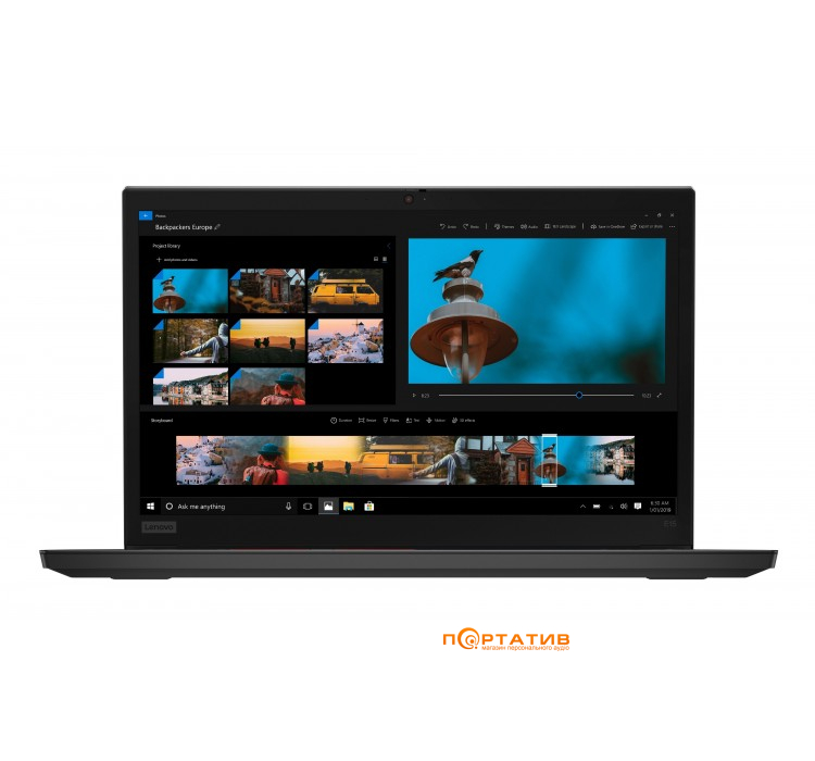 Ноутбук Lenovo ThinkPad E15 Black (20RD0032RT)