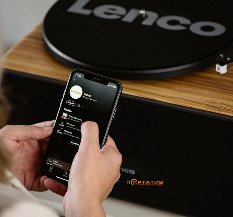 Проигрыватель винила Lenco LS-570OK Oakwood