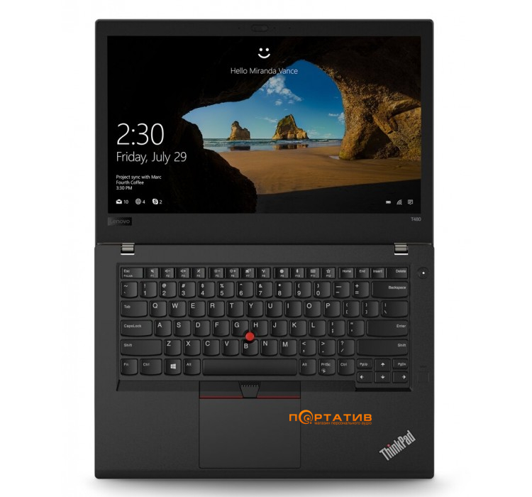 Ноутбук Lenovo ThinkPad T480 (20L50002RT)