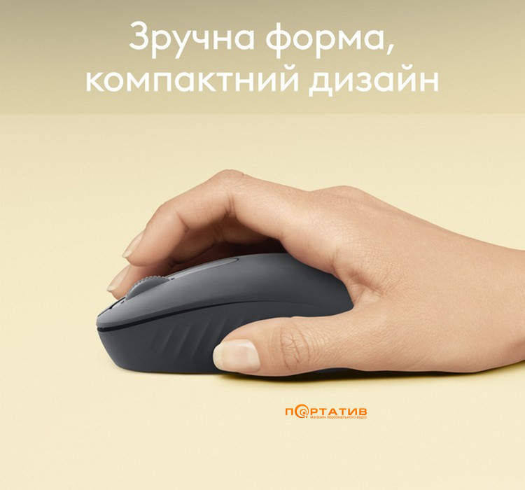Мышка Logitech M196 Bluetooth Grey (910-007459)