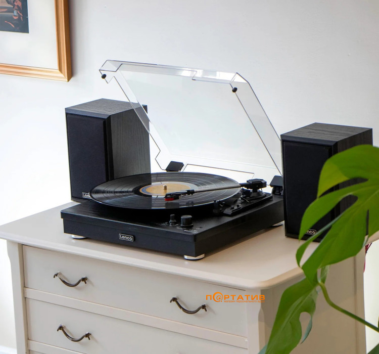 Проигрыватель винила Lenco LS-100BK