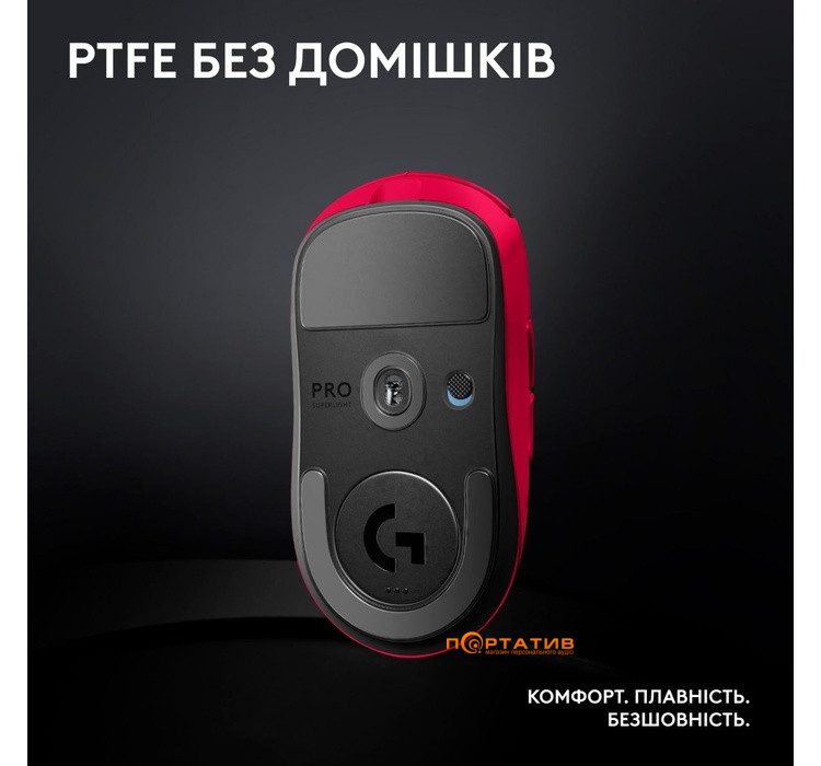 Мышка Logitech G Pro X Superlight 2 Wireless Magenta (910-006797)