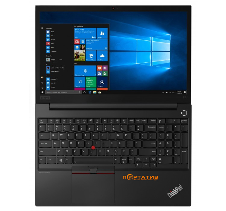 Ноутбук Lenovo ThinkPad E15 Black (20RD0032RT)