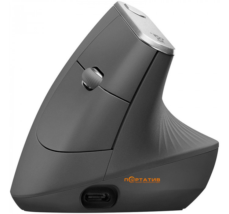 Logitech MX Vertical Advanced Ergonomic Mouse Graphite (910-005448)