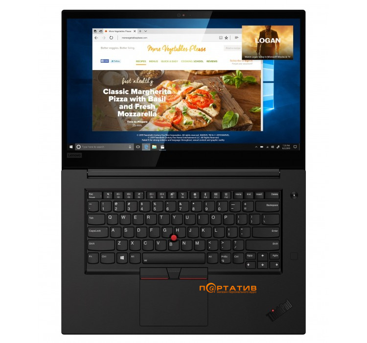 Ультрабук Lenovo ThinkPad X1 Extreme 2Gen Black (20QV0010RT)