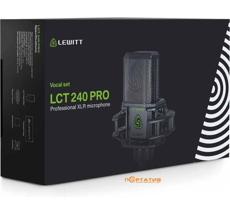 Микрофон универсальный Lewitt LCT 240 PRO Vocal Set