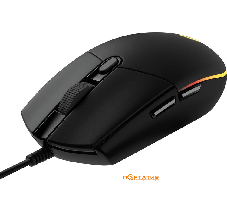 Мишка Logitech G203 Gaming Lightsync RGB Black (910-005796)