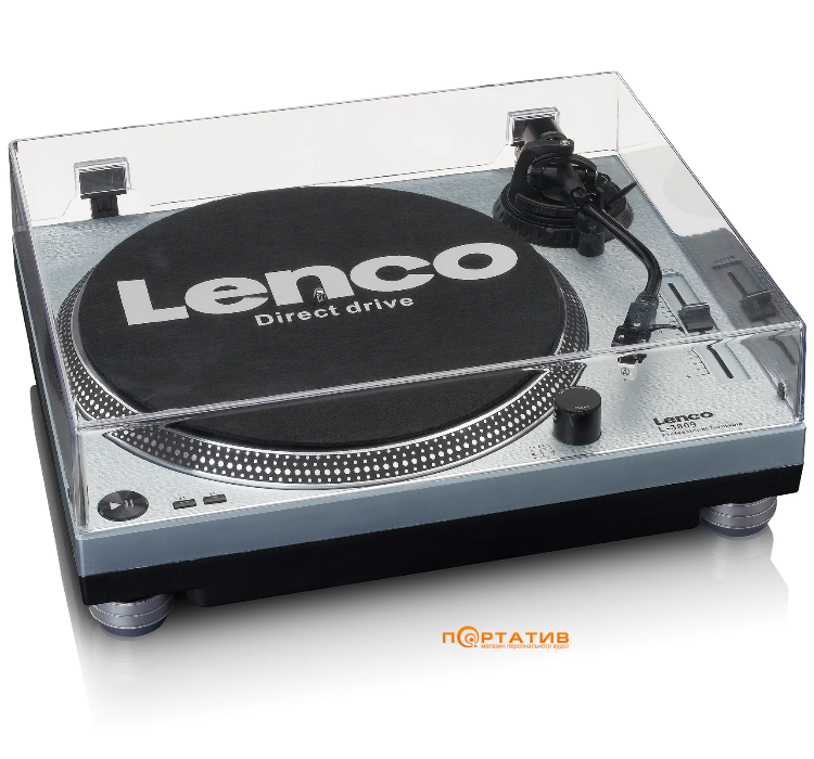 Проигрыватель винила Lenco L-3809 Metallic Blue