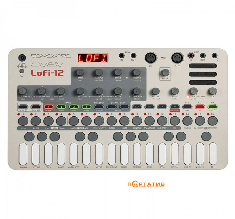 Синтезатор Sonicware LIVEN Lofi-12