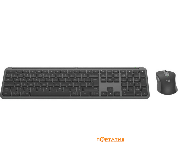 Комплект Logitech Signature MK950 Slim Combo for Business Graphite UA (920-012508)