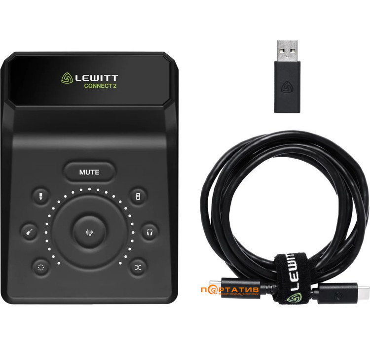 Аудиоинтерфейс Lewitt Connect 2
