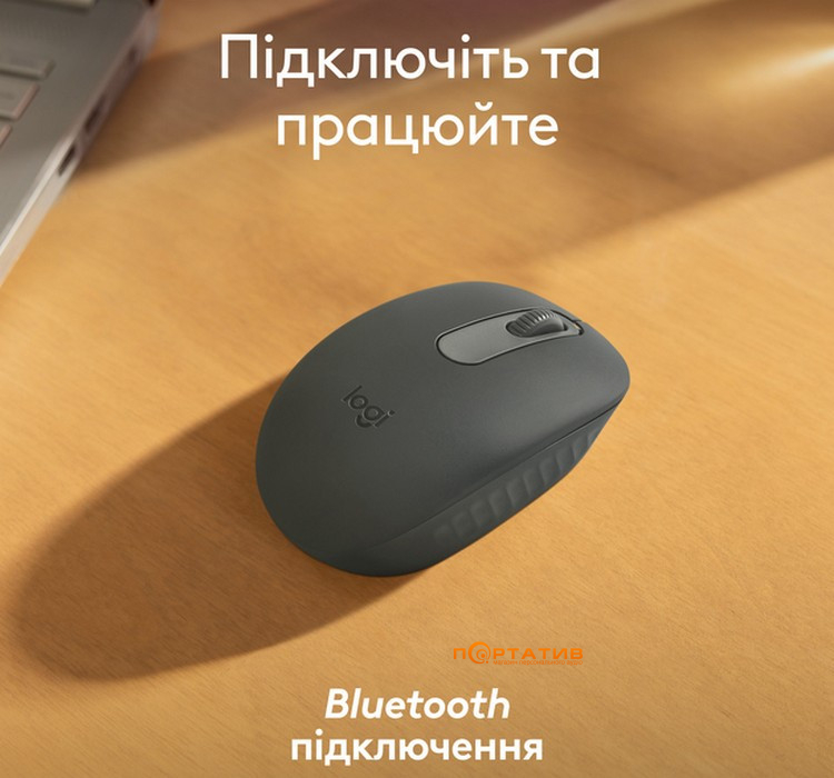 Мышка Logitech M196 Bluetooth Grey (910-007459)