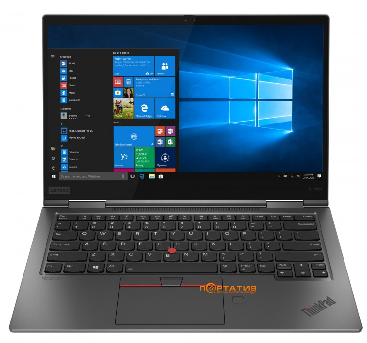 Ультрабук Lenovo ThinkPad X1 Yoga 4th Gen Grey (20QF00AJRT)