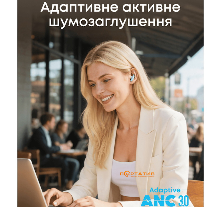 Навушники Anker SoundCore Liberty Buds Blue (D1200G31)