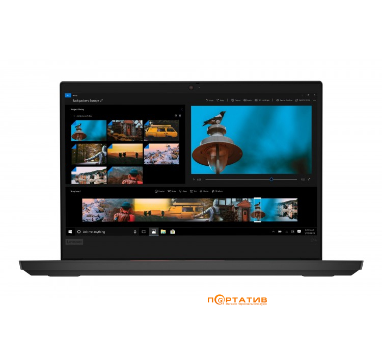 Ноутбук Lenovo ThinkPad E14 Black (20RA000WRT)