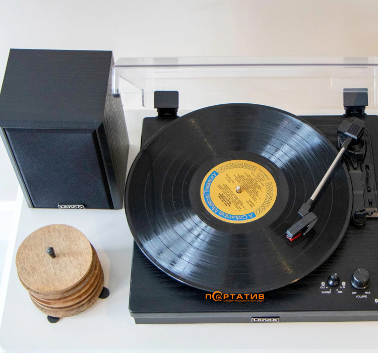 Проигрыватель винила Lenco LS-100BK