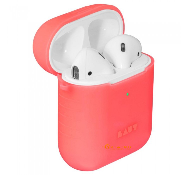 Чохол Laut POD NEON Case for AirPods Electric Coral (L_AP_PN_R)