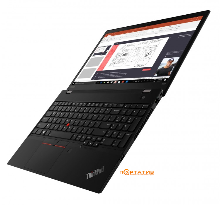 Ноутбук Lenovo ThinkPad T590 Black (20N4002XRT)