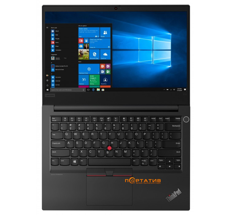 Ноутбук Lenovo ThinkPad E14 Black (20RA002RRT)
