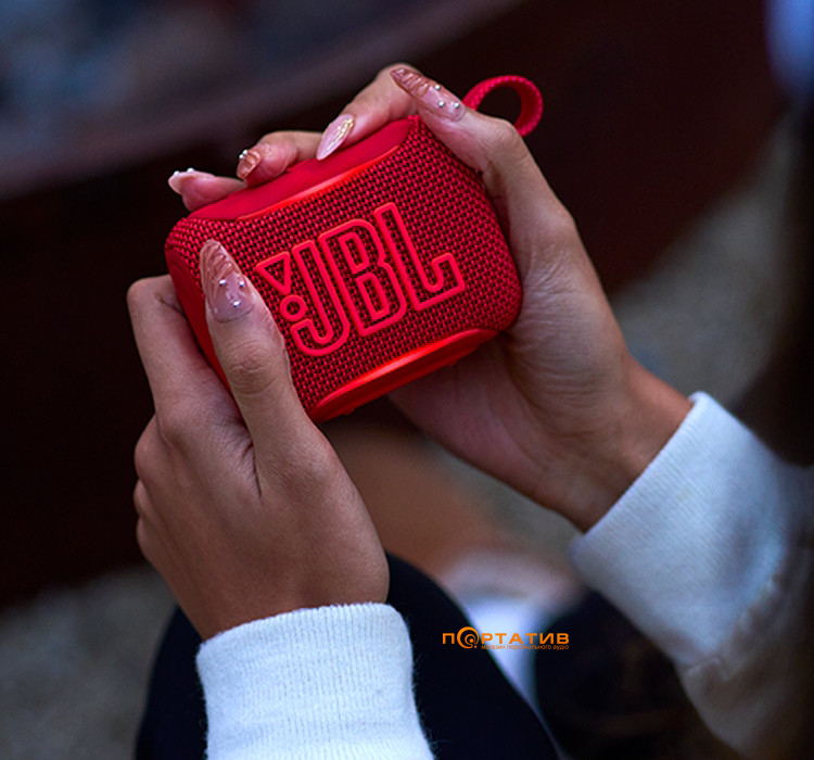 Акустика JBL GO 5 Red (JBLGO5RED
)
