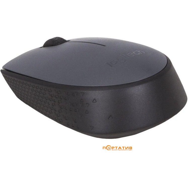 Мышка Logitech M170 Wireless Grey/Black (910-004642)