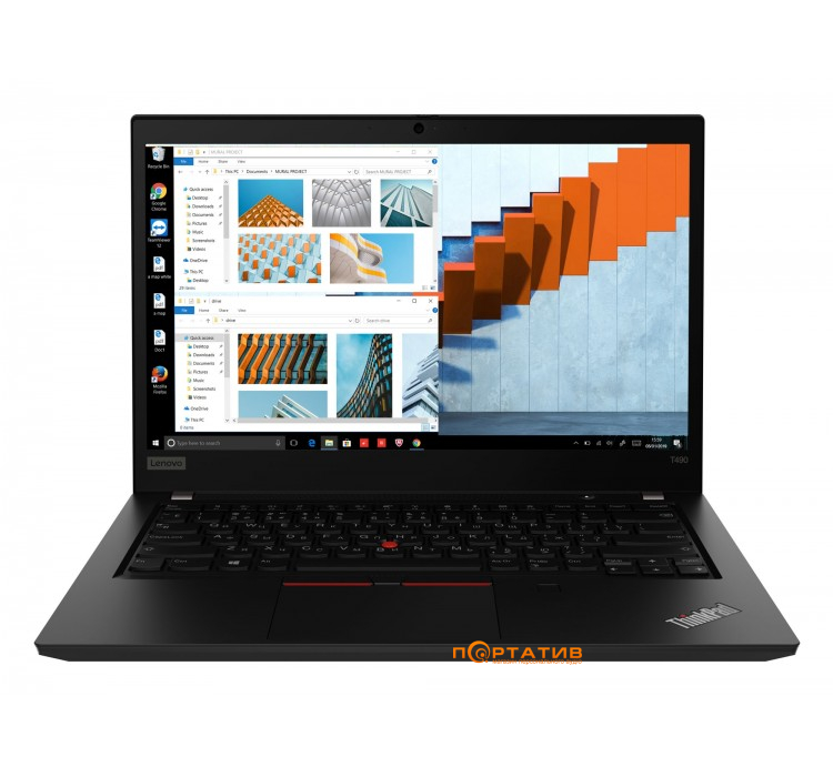 Ноутбук Lenovo ThinkPad T490 Black (20N3001ERT)